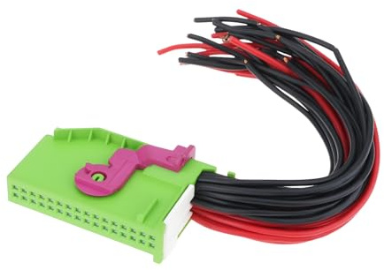 AS Axis Spindleon Conector Tablero 32 Pines Precableado 1J0972977C Compatible con VW Compatible con Audi Zócalo Cuadro de Instrumentos