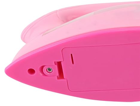 Generic Mini Ferro da Stiro Giocattolo per la Ricreazione, Ferro da Stiro Elettrico in Plastica Colorata per Bambini, Migliora L'interazione Genitore-figlio, Rosa 1 Pezzo