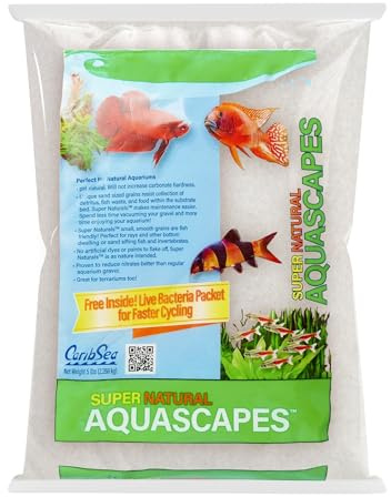 Carib Sea ACS05820 Super Natural Moonlight Sand for Aquarium, 5-Pound