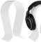 GEEKRIA Acryl Omega Kopfhörerständer, Wh-1000xm4/Wh-1000xm3 Ständer, Schreibtisch Display Aufhänger, Kompatibel Mit Audio-Technica, Sony, AKG, Sennheiser, Studio, Mehr Over-Ear Kopfhörer (Weiß)