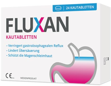 FLUXAN Kautabletten – gegen Sodbrennen und Reflux