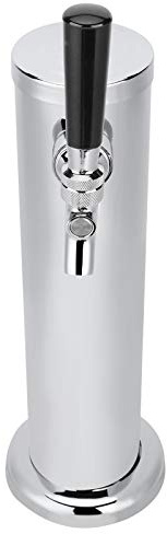 Équipement en Acier Inoxydable à Pression de Bière Distributeur à Trou Unique Tour de Tirage Cylindre de Tour de Bière Ronde avec Colonne de Vin Tour de Bière Distribution de