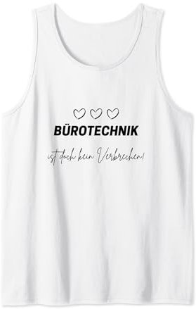 Bürotechnik ist doch kein Verbrechen | Deutsches Meme Tank Top
