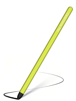 S Pen for Galaxy Z Fold 7 / Fold 6 / Fold 5, Z Fold 7 S Pen, Supporting Both Internal and External Screen (Slim-Green)