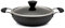 Zinel 4172 Non-Stick Wok with Hard Anodised Induction Base, Grey, 28 cm