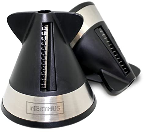 NERTHUS FIH 028 - Pelador de verduras y frutas, cortador vegetales, espiralizador de verduras y frutas, facil de usar