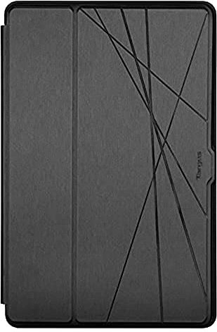 Targus THZ904GL Click-In Hülle für Samsung Galaxy Tab S7+ 12,4 und S7+ FE 12,4 - Schwarz Sicherer elastischer Verschluss
