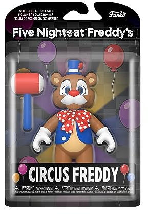 Funko Action Figure: Five Nights At Freddy's (FNAF) SB - Circus Freddy Fazbear - Collectable Toy - Gift Idea - Official Merchandise