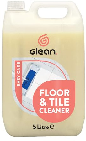 GLEAN Easy Care Floor & Tile Cleaner | 5 L | pH Neutral Multi-Surface Cleaning Solution | Cleans Ceramic, Porcelain, Manmade/Natural Stone, Laminate & Wood | Use Daily for Indoors & Outdoors