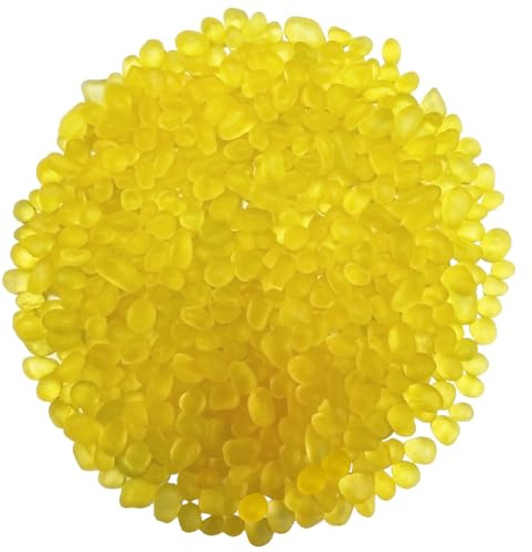 0,4 kg giallo limone pietre di vetro per acquario ciottoli di vetro decorazioni per acquari ghiaia acquario rocce ciottoli pietre ciottoli roccia sabbia per riempire vasi decorazioni acquario