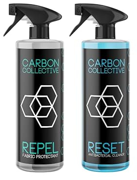 CARBON COLLECTIVE - PRO - REPEL + RESET - Set Nettoyage et Protection Textile - 5% - 500 ml
