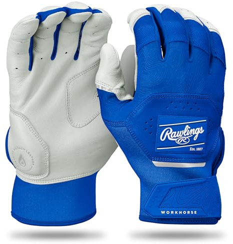 Rawlings Workhorse Baseball Batting Gloves | Adult Sizes | Multiple Colors Guantes de bateo, Hombre