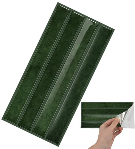 Köksväggtapet Klistra På Och Av 9.68 x 2.6 cm Självhäftande Kakelpaneler