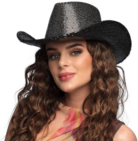 Boland - Cappello da cowboy Rodeo Party, cappello per costumi in maschera, carnevale, festa a tema e JGA