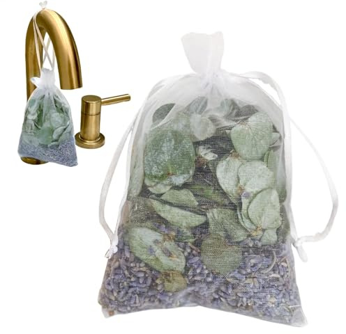 Sacchetti Sacchetti Profumati, Armadio | Sacchetti di Lavanda e Foglie di eucalipto | Sacchetti di Fragranza per la casa, di Fiori Artificiali, di Fragranza