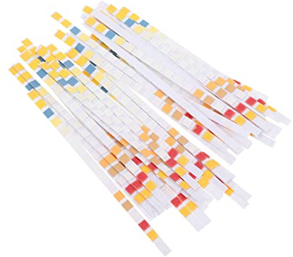 CLISPEED 100 piezas Tiras de Prueba de Agua Piscina Spa y Agua Potable Unidades Portátiles para Análisis de Ph y Químicos