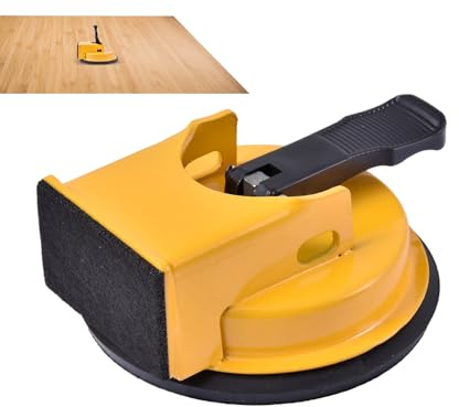 Laminate Floor Gaps Fixing Tool, Floor Gaps Fixer Tools,Laminate Flooring Tools, Heavy Duty Grabber With Suction Cup For Wood Tile Baseboard Paver Construction Bathroom Kitchen Living