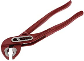 GEDORE red Wasserpumpenzange, Spannweite bis 25 mm, 7-fach verstellbar, durchgestecktes Gelenk, flach, R28100007