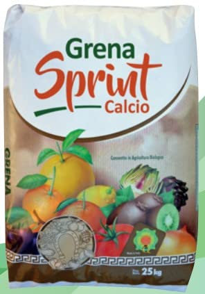 GRENA SPRINT CALCIO Sacco kg.25 CONSENTITO in Agricoltura Biologica
