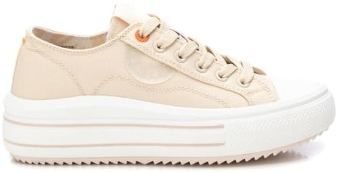 REFRESH - Zapatilla Mujer Beige - Calzado Cómodo y Versátil - Moda Casual - Modelo 17271905 (Talla 40)