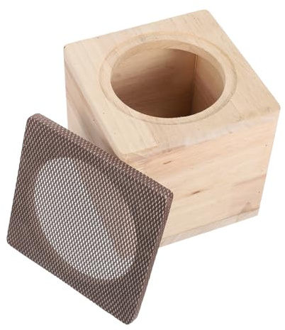 PRETYZOOM Caja Acústica para Coche De Madera Maciza 4 Pulgadas, Subwoofer para Auto, Caja para Altavoz, Mejora Sonido Graves, Instalación Sencilla, Audio Compatible para Vehículos