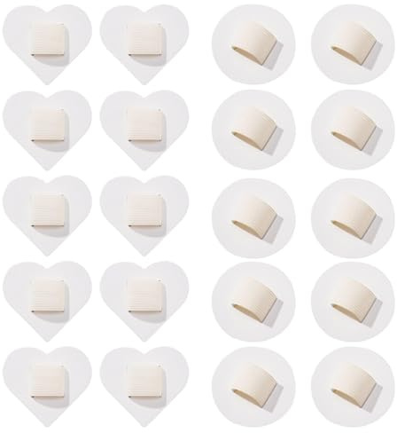 Lot de 20 bandeaux à cheveux faits à la main avec base élastique pour cheveux, pour goûter, femmes, filles, coiffeuse, salle de bain, voyage