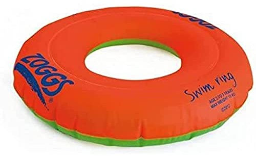 Zoggs 301211 Ceinture de flottaison Mixte Enfant, Orange/Vert, Taille L