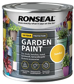 Ronseal RSLGPS250 GPS250 Garden Paint Sundial 250ml, 250 ml