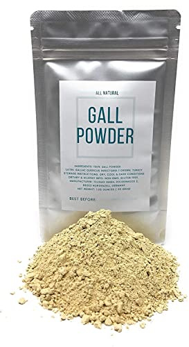 Gall Powder from Oak Trees - Natural Textile Dye - Dried & Natural Quercus Infectoria - Net Weight: 1.05oz/30g - Also Known As Spangle, Gallnut, Nutgall, Oak Apple and Oak Gall