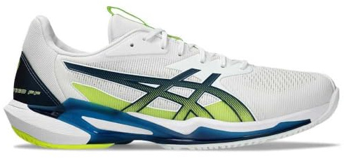 ASICS 1041A438-102 Solution Speed FF 3 Hombre White/Mako Blue EU 40