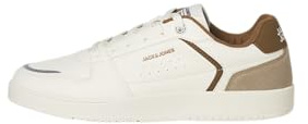 JACK & JONES Herren Jfwealing Pu Sneaker Noos, Marshmallow, 44 EU