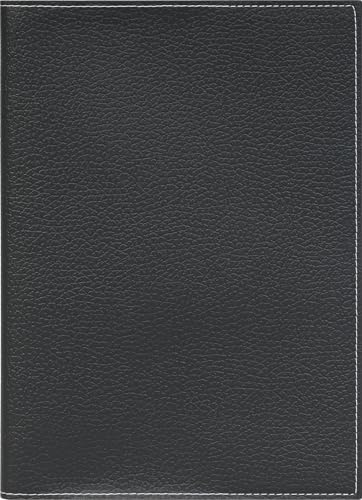 BRUNNEN bokkalender mod. 796 2026 | A5, konstläder, svart