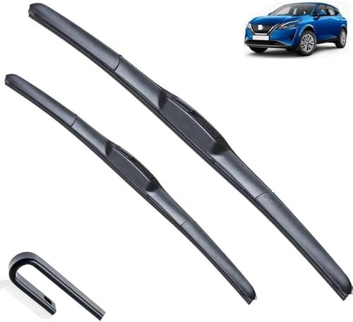MaZHIYIn Escobilla Kit de Alto Rendimiento, Fácil Instalación, Hojas Planas Originales,para Nissan Qashqai J12 2021-2024