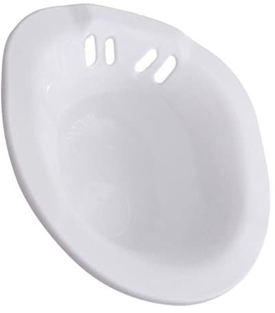 BESTonZON Sitzbad über Toilette Postpartum Sitzwanne: WC Sitzbad für Hämorrhoiden Postoperative Perineale Einweichbäder Schwangere Frauen Mutterschaft Ältere Patienten Weiß Waschbecken