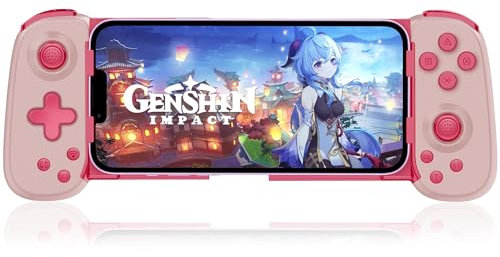 Joso Controller di gioco mobile per iPhone/Android/PC/Switch/PS4/PS3, joystick Bluetooth Gamepad con Turbo/giroscopio/vibrazione a 6 assi, Play Call of Duty, Roblox, Genshin Impact, Cloud Gaming,