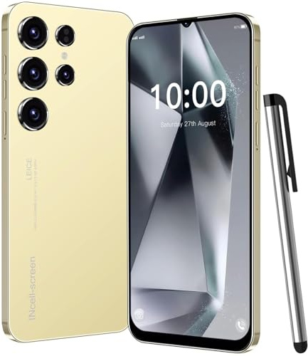 LilCost 4G Smartphone 6.3 inch HD Display, 3GB RAM+32GB ROM/up to 256GB,Dual SIM Dual Camera,Android 12.0 OS,Wifi,Bluetooth,FM,GPS Mobile Phone (Gold)
