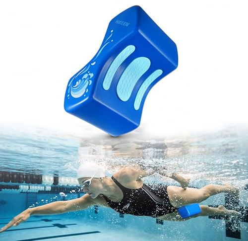 BOOSTEADY Robustes Schwimmtraining Pullbuoy – schnelltrocknend & rutschfest Pull Buoy, unzerbrechliche Beinauftriebshilfe mit Bein- und Hüftstütze für Erwachsene, Kinder und Anfänger
