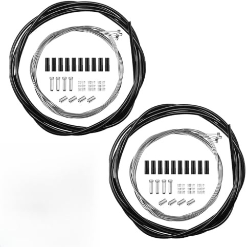 Title Universal Fahrrad Bremszug und Schaltzug Set, Schwarz