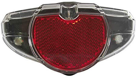 AXA Gepäckträgerrückleuchte Spark Steady LED-Rücklicht mit Standlichtfunktion (4 Minuten) Schraubenabstand 50 mm, SB-verpackt Originalnummer: 939547.