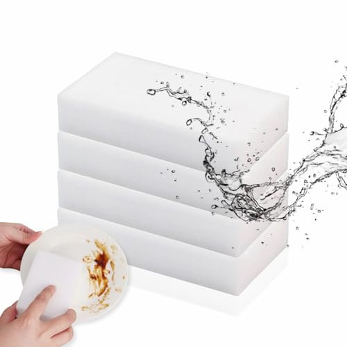 Esponja mágica de borrador resistente, esponjas de limpieza antiarañazos, limpiador de suciedad, almohadillas de espuma para limpiar paredes de coche, suelo, cocina, baño, suministros para el hogar,