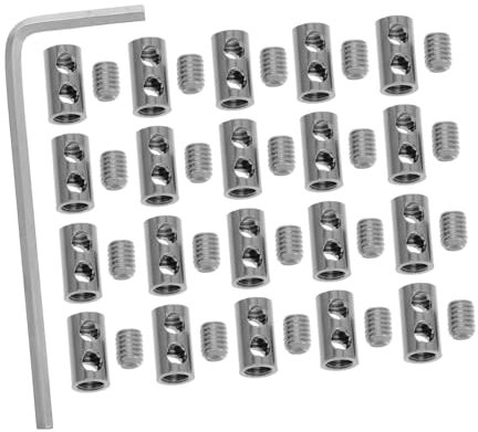 Gatuida Wire Rope Clips Steel Wire Clamp for Home Improvement Industrial Projects