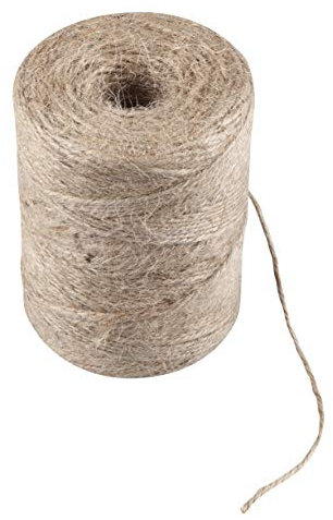Windhager Jute-Schnur Jutegarn Bindegarn Bindeschnur, Natur, 1,5 mm x 170 m, 06813, Beige