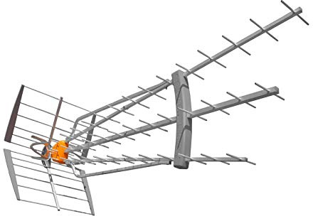 Antena TDT-UHF 47dB DAT Boss LR LTE 5G Televes