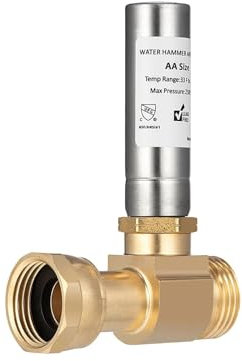 WFGJSK Anti-Coup de bélier 3/4 NH Filetage for Machine à Laver Cuisine Tuyau de blanchisserie Lave-Linge boîte raccords for Machine à Laver