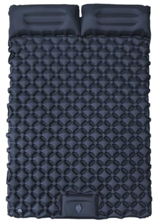 Generisk campingmatta | 180 cm uppblåsbara mattor | nylon, TPU, dubbel storlek, lätt, vattentät, campingluftmadrass för vandring, vandring, backpacking, camping, resor