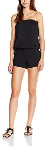 Urban Classics Damen Ladies Hot Jumpsuits, Schwarz (black 7), X-Large