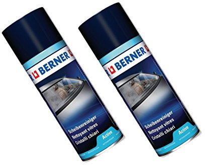 2 x Disque nettoyant mousse active Berner Verre Fenêtre Nettoyant pour pare-brise