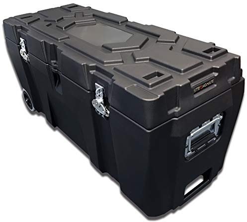 STRONGMATE Model B.HD2-L Double Wall Extra Resistant Trolley Chest for Transport and Protection of Professional Equipment, 100 x 40 x 47 cm, Capacity 105 Litres