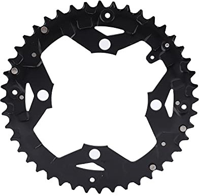 Bikes 104BCD Kurbel Kettenblatt, Fahrrad Kettenrad Zahnscheibe Ersatzteile Lange Lebensdauer für Rennräder(44T (großer Markt))
