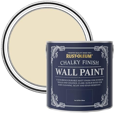 Rust-Oleum Cream Matt Emulsion Wall Paint - Featherstone 2.5L